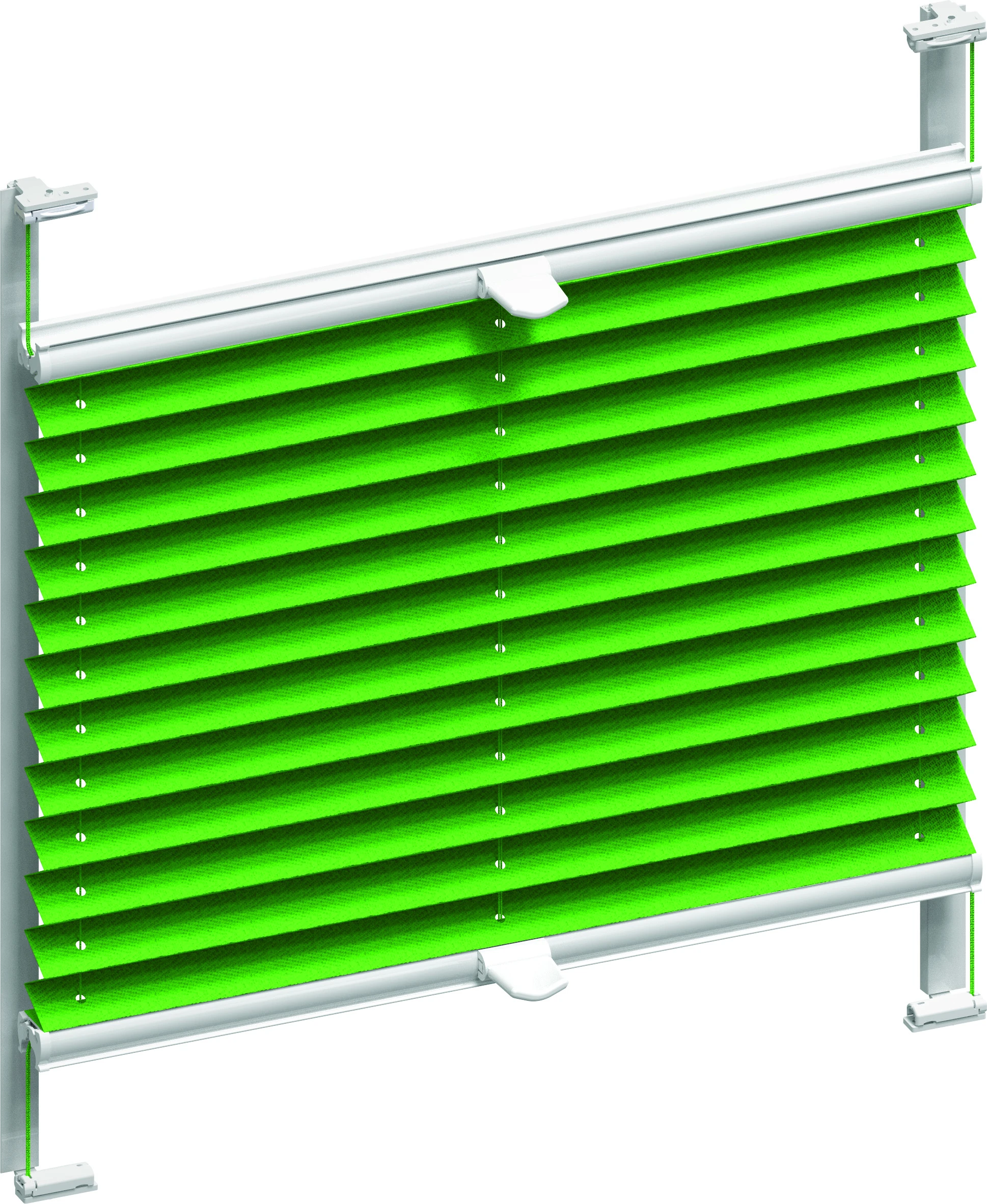 Plissees und Wabenplissees mit Klemmfixierung im Fenster